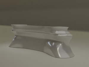 Front Desk 3D 模型