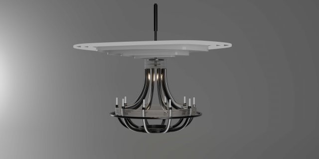 Chandelier 3D Модель .c4d .max .obj .3ds .fbx .stl .blend