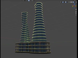Skyscraper 3D Model