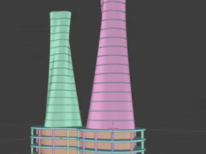 Skyscraper 3D Model