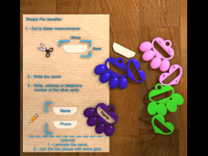 Simple Pet ID 3D Print Model