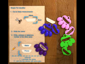 Simple Pet ID 3D Print Model