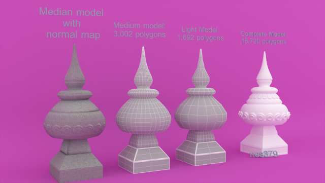 Mojo 3D 打印模型 .c4d .max .obj .3ds .fbx .stl .blend