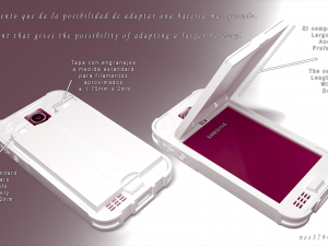 Samsung s4 Carcasa para usar con una batera ms grande Modelo de Impressão 3D