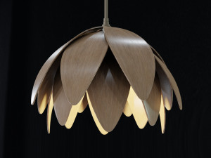 Lotus Bud Pendant 3D 模型