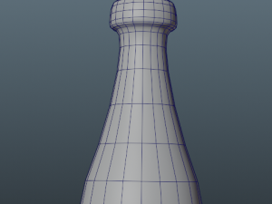 Empty potion bottle 3D-Modell