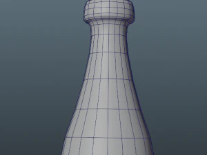 Bottiglia di pozione vuota Modello 3D