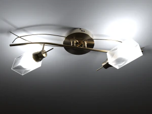 Люстра Лампа 3D Модель