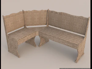 A set of furniture 3D Model
