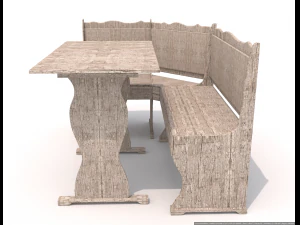 A set of furniture 3D Model
