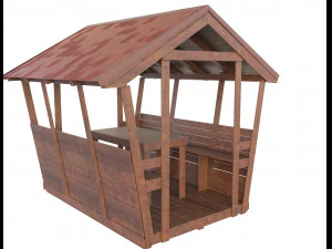 Павильон 3D Модель