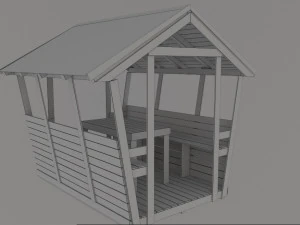 Павильон 3D Модель