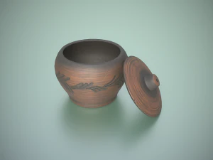 Medieval Tableware PROPS PBR Set1 3D Model