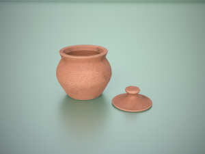 Medieval Tableware PROPS PBR Set1 Modelo 3D