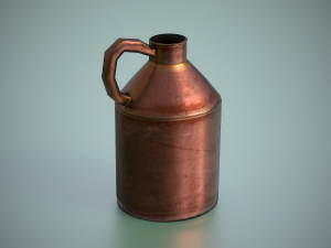 Medieval Tableware PROPS PBR Set1 Modelo 3D