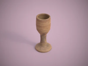 Medieval Tableware PROPS PBR Set2 3D Model