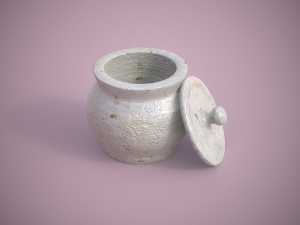 Medieval Tableware PROPS PBR Set2 3D 模型
