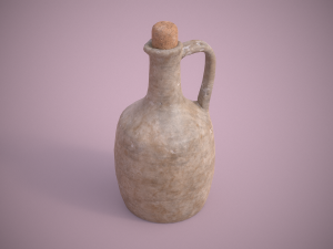 Medieval Tableware PROPS PBR Set2 3D 模型