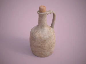 Medieval Tableware PROPS PBR Set2 3D Model