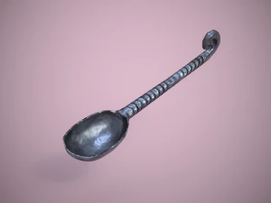 Medieval Tableware PROPS PBR Set2 3D Model