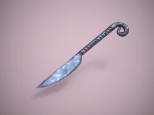 Medieval Tableware PROPS PBR Set2 3D Model