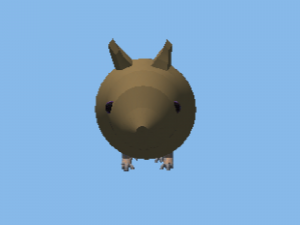 Of lowPoly Mouse 3D Model