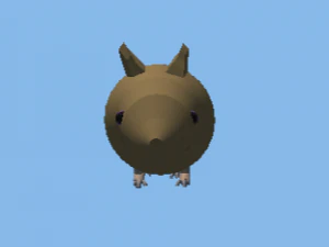 Van lowPoly Muis 3D Model