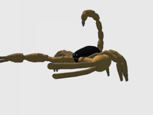 Scorpion lowPoly Model 3D