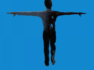Zombie character 3D 모델