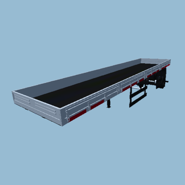 Model of a trailer 3Dモデル .c4d .max .obj .3ds .fbx .stl .blend
