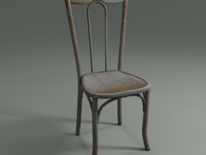 Viennese Chair 3D Model