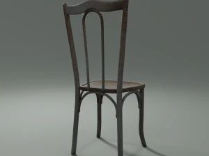 Viennese Chair 3D Model