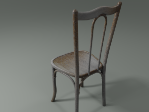 Viennese Chair 3D Model