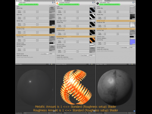 Desk Lamp with Bulb and three custom 2-sided shaders for Unity Modèle 3D