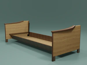 Soviet sofa of the 1960s 3D Model