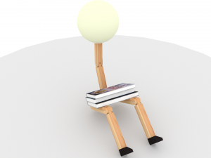 Wooden lamp 3D 模型