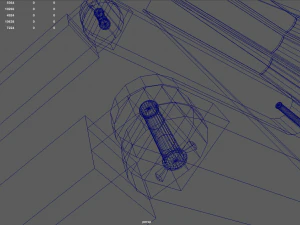 Wooden lamp 3D Model