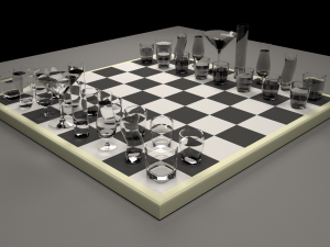 Drunken Chess 3D 模型