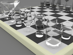 Drunken Chess 3D 模型
