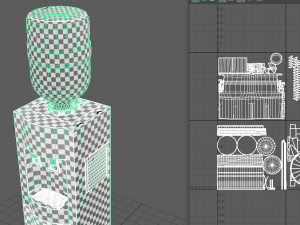 Cooler Modelo 3D