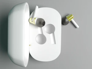 वायरलेस हेडफोन 3D मॉडल