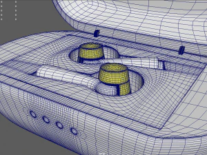 वायरलेस हेडफोन 3D मॉडल