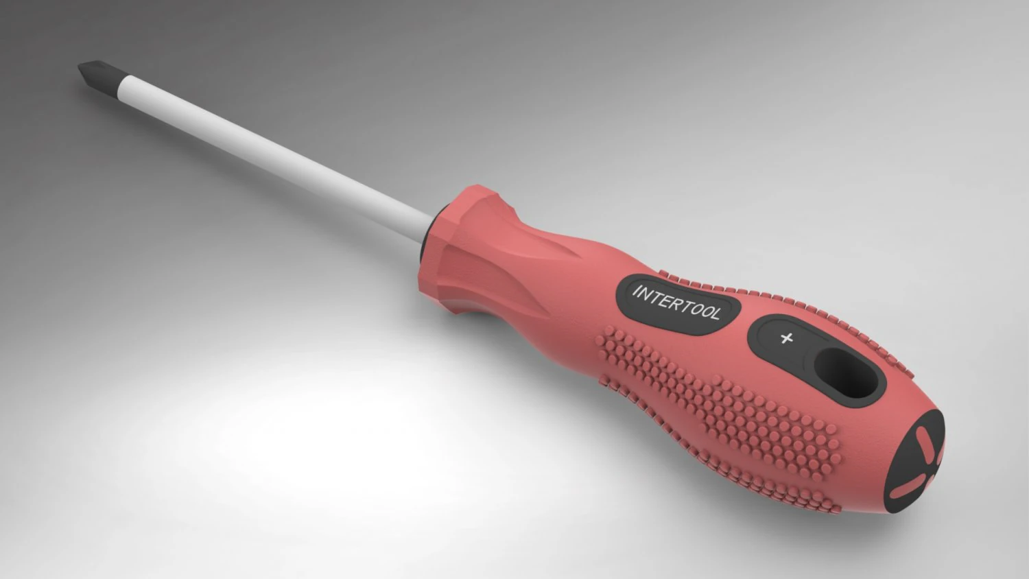 Screwdriver I 3D Model .c4d .max .obj .3ds .fbx .stl .blend