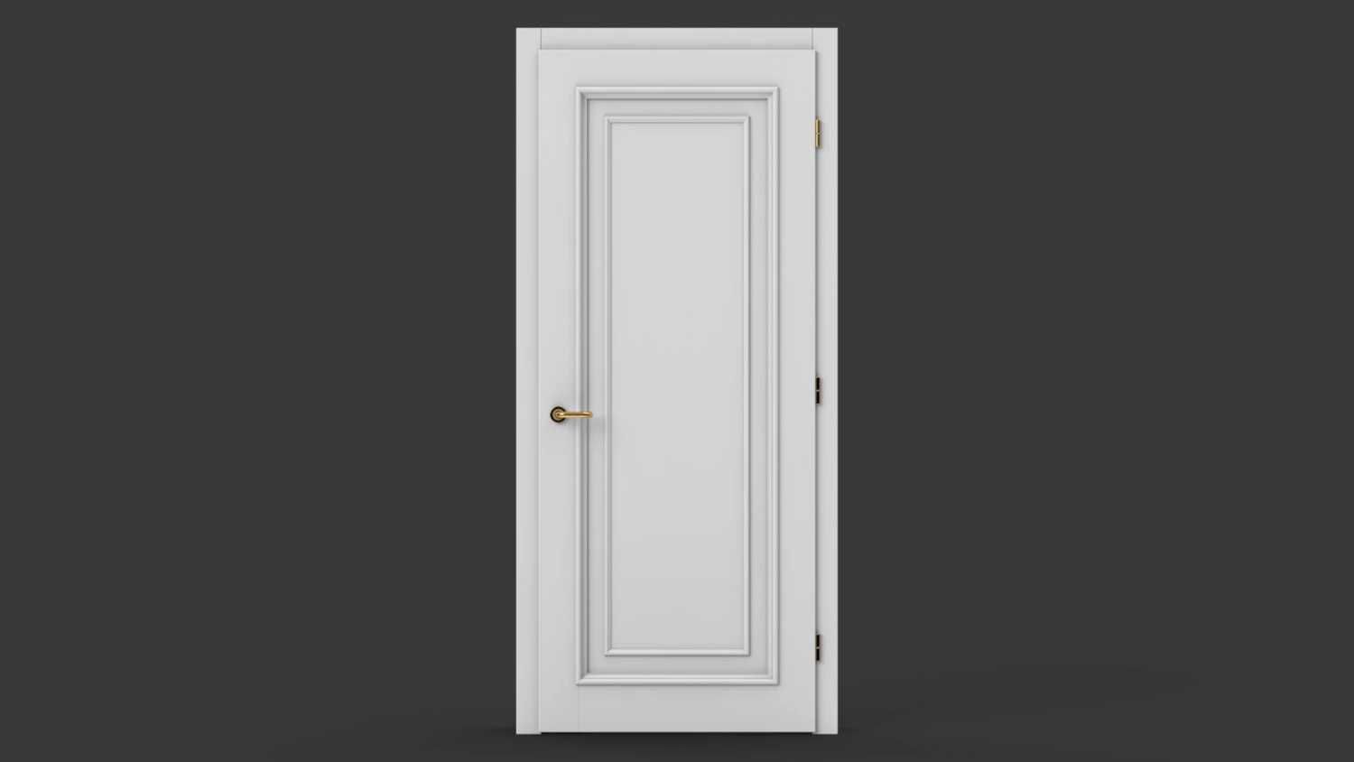 Door I 3D Model .c4d .max .obj .3ds .fbx .stl .blend 