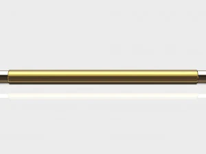 Scandinavian furniture handle PULL BAR PLATE LINEAR 3D Model