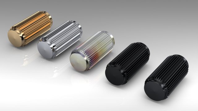 Scandinavian furniture knob PLATE LINEAR Modello 3D .c4d .max .obj .3ds .fbx .stl .blend 
