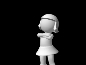 Women dar 3D Print Model