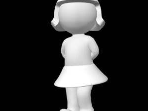 Women standing 3D Baskı Modeli