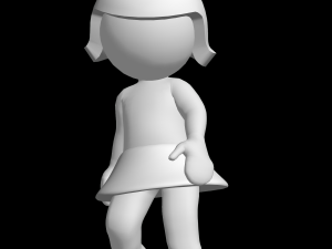 Women standing 3D Baskı Modeli