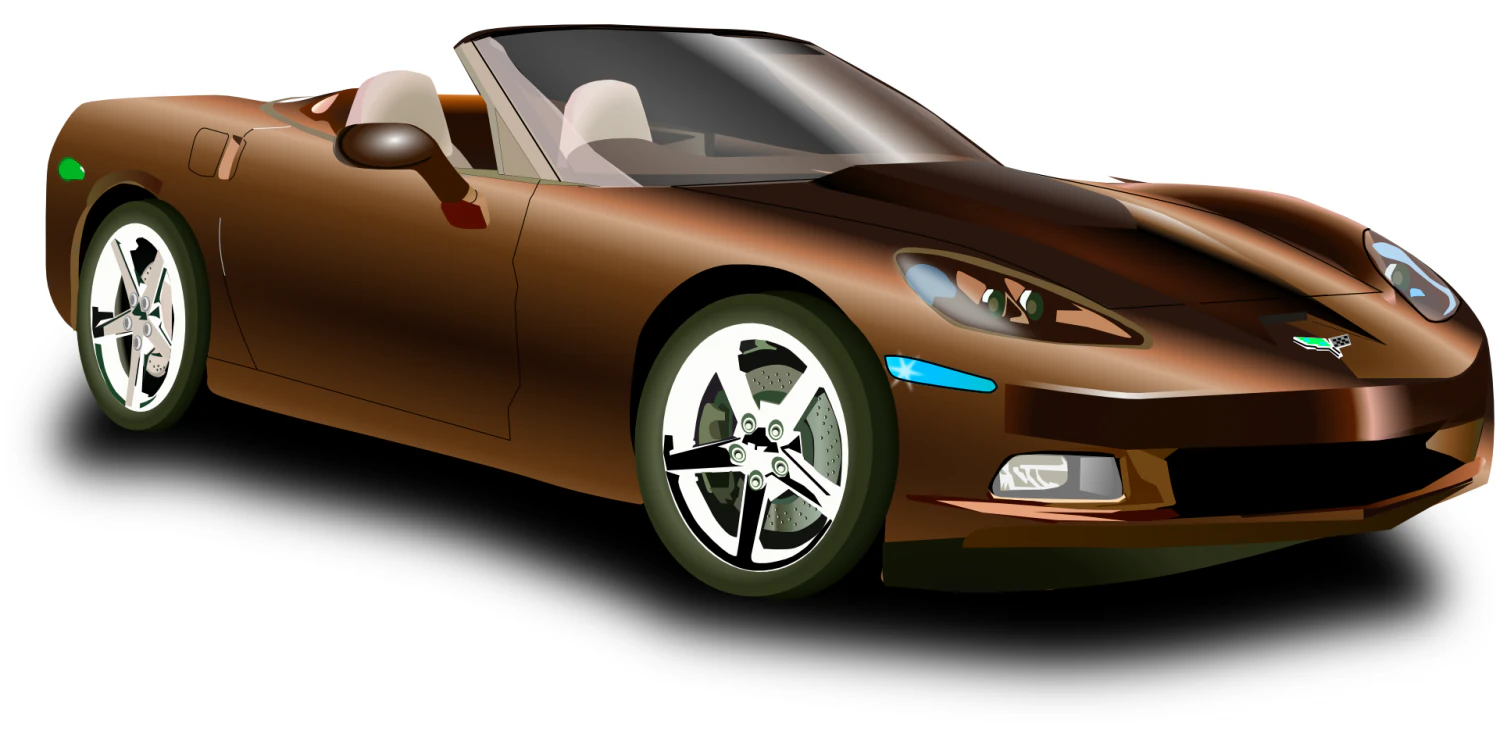 Corvette Sports 3D Print Model .c4d .max .obj .3ds .fbx .stl .blend